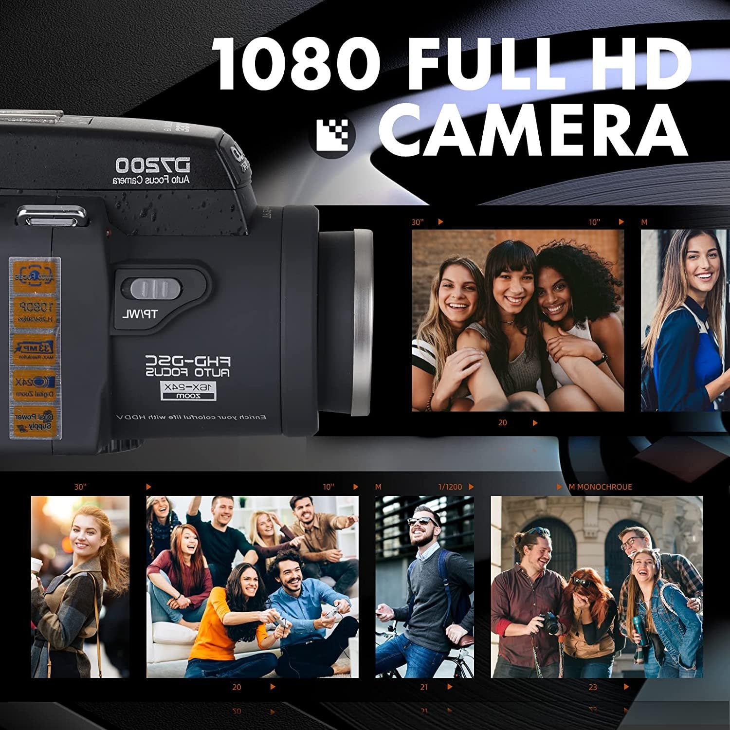 POLO D7200 Digital Camera -B- newest